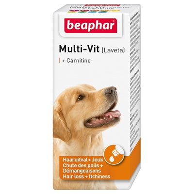 Beaphar Multi-Vit Laveta + Carnitin Hund