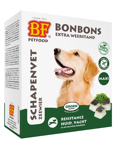 Bf Petfood Schafsfett Maxi Bonbons Algen