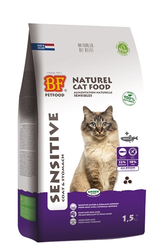 Bf Petfood Katze Empfindliches Fell &Amp; Magen