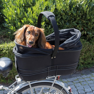 Trixie Fahrradkorb Gepäckträger Breit Schwarz