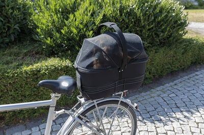 Trixie Fahrradkorb Gepäckträger Breit Schwarz