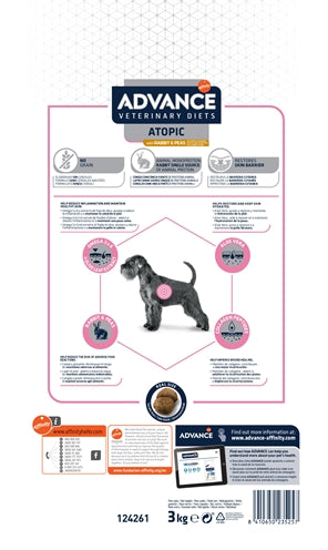 Advance Veterinary Diet Hund Atopische Empfindliche Haut Getreidefrei / Derma