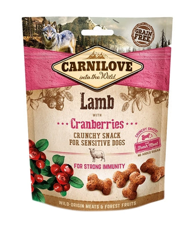 Carnilove Knuspriger Snack Lamm / Preiselbeeren