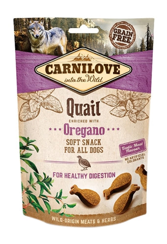 Carnilove Weiche Snack-Wachtel / Oregano