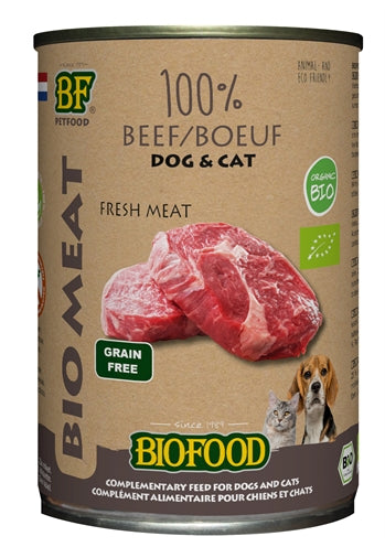 Bf Petfood Bio Hund 100% Rindfleisch Dosen