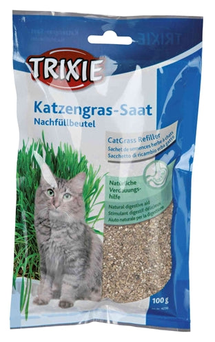 Trixie Cat Grassamen Nachfüllbeutel Für #4235