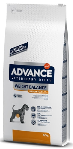 Advance Veterinary Diet Hund Gewicht Balance Mittel / Maxi