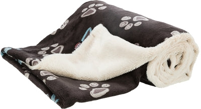 Trixie Dog Blanket Jimmy Dunkelbraun/Creme