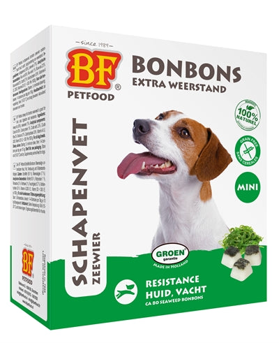 Bf Petfood Schafsfett Mini-Bonbons Seetang