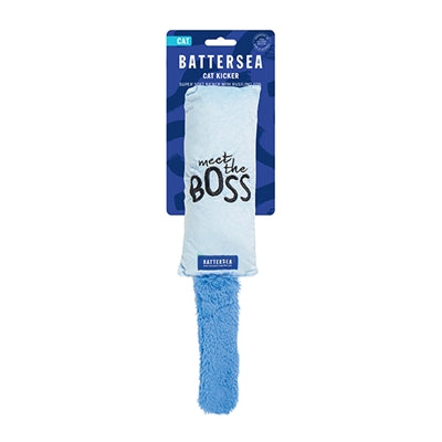 Battersea Katze Kicker Druck Blau Assorti