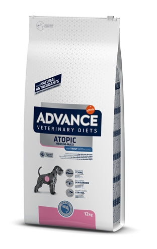 Advance Veterinary Diet Hund Empfindliche Haut Medium / Maxi